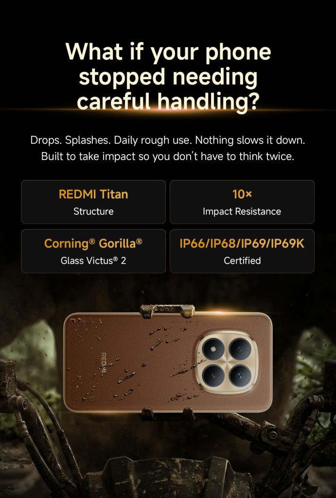 Redmi Note 15 Pro+ Protetcion