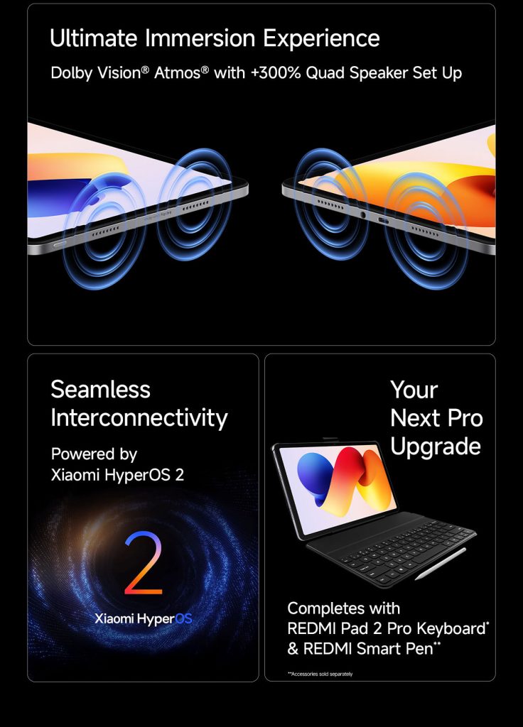 Redmi pad 2 Pro SPecs