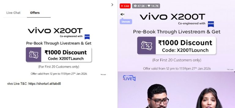 Vivo X200T launched in India with 6.67