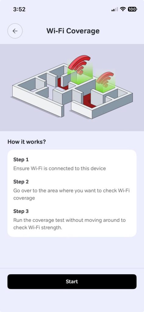 Check Wifi Coverage in a room