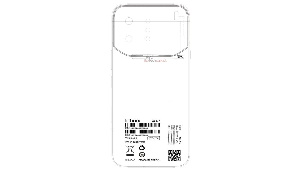 Ininix Note 60 Ultra Spotted on FCC