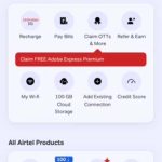 My Wifi Option in Airtel Thanks App