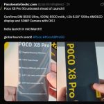 Paras Guglani - Poco X8 Pro retail Box Image Leaked
