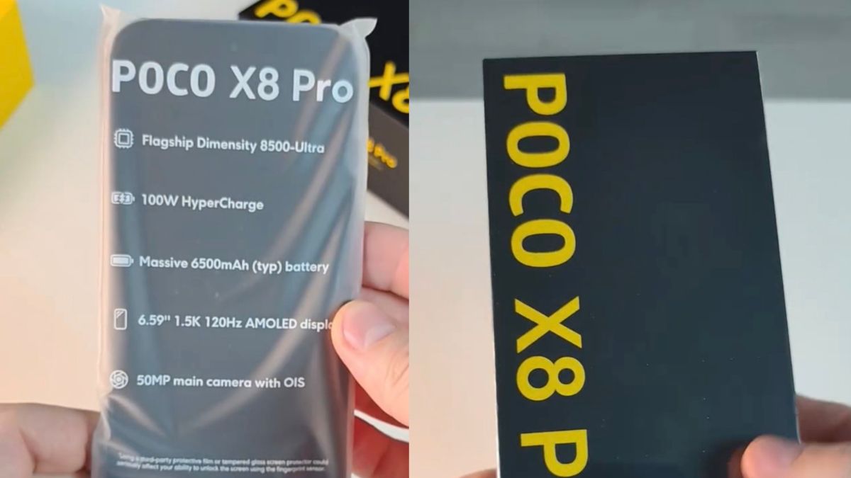 Poco X8 Pro - Alleged Retail Box Unit Leaked