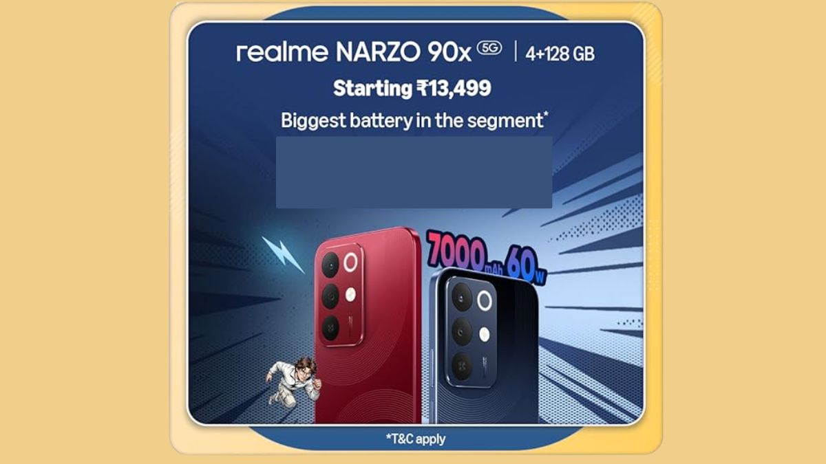 Realme Narzo 90x 5G - 4GB+128GB