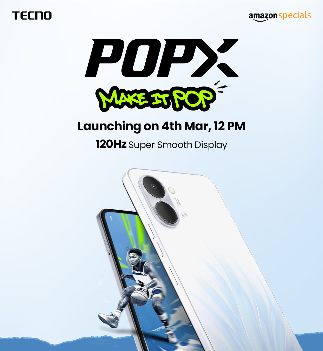 Tecno Pop X - Marketing Poster