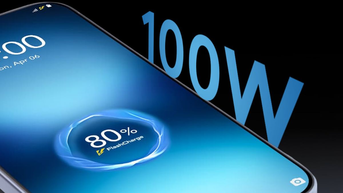 iQOO 15R 100W fast wird charging