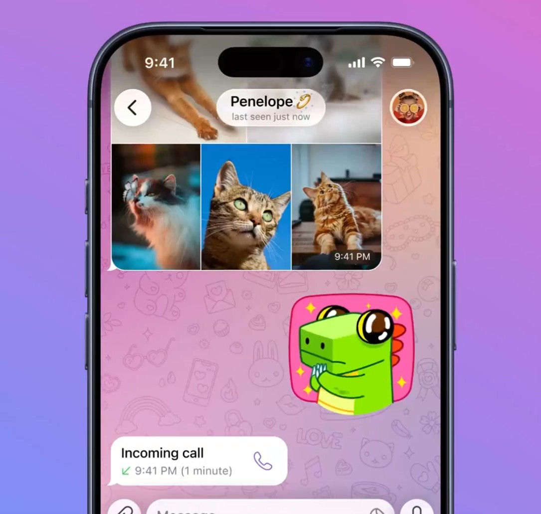 Disable Sharing feature in Telegram Premium - Step 1