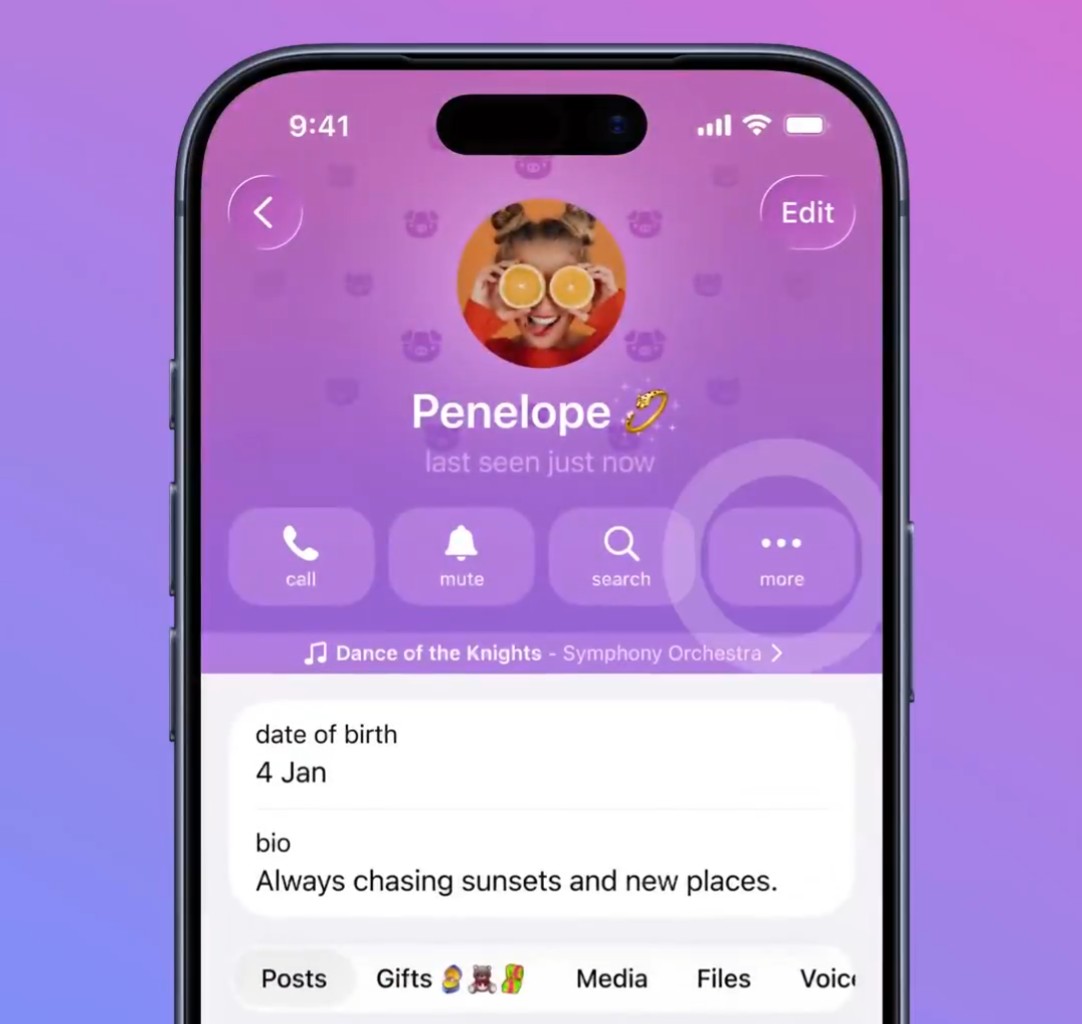 Disable Sharing feature in Telegram Premium - Step 2