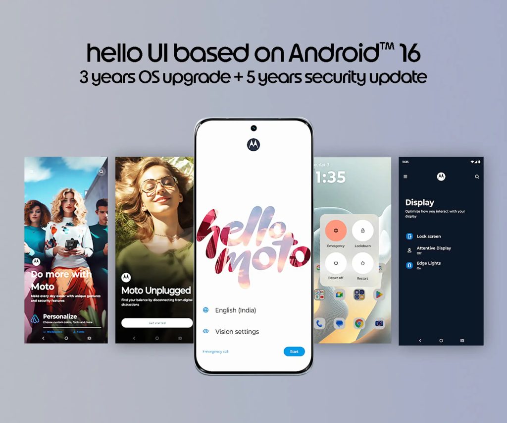 Edge 70 Fusion - Android 16 OS