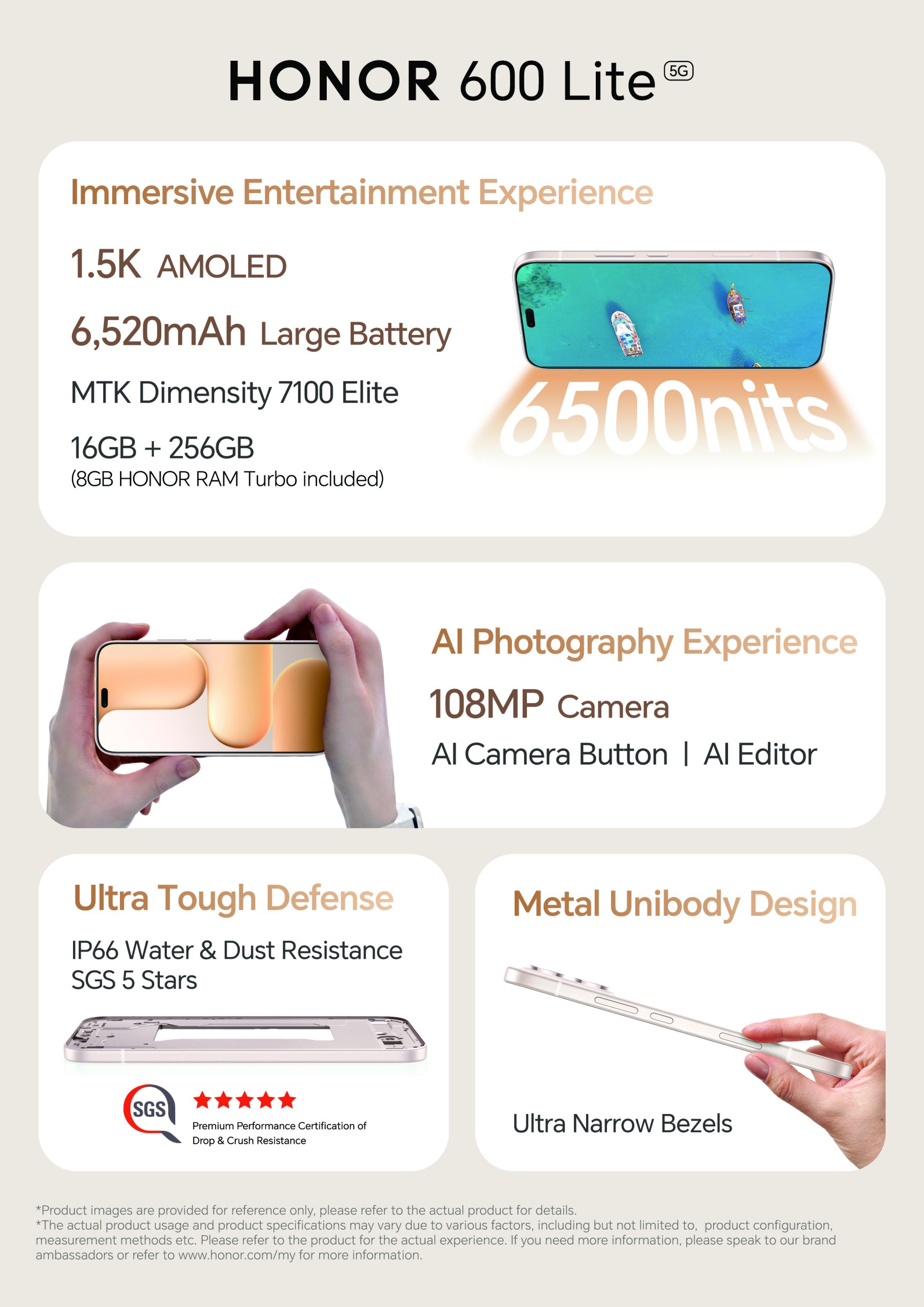 Honor 600 Lite Poster