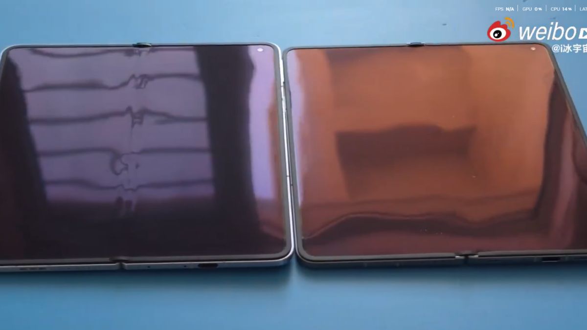 Oppo FInd N5 Vs N6 Display Crease