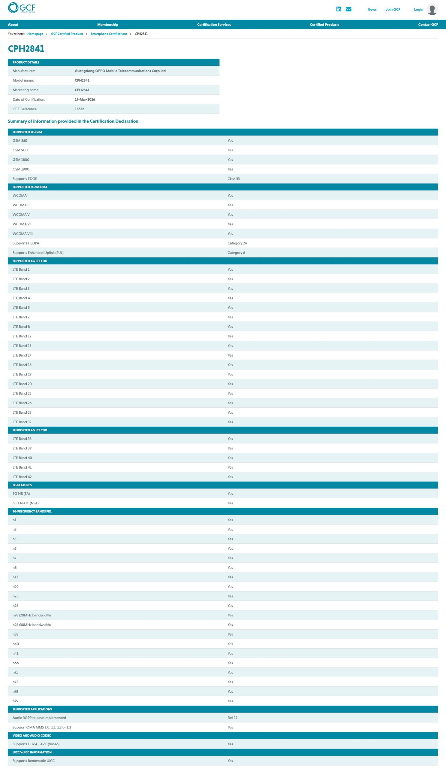 Oppo Find X9 Ultra - GCF