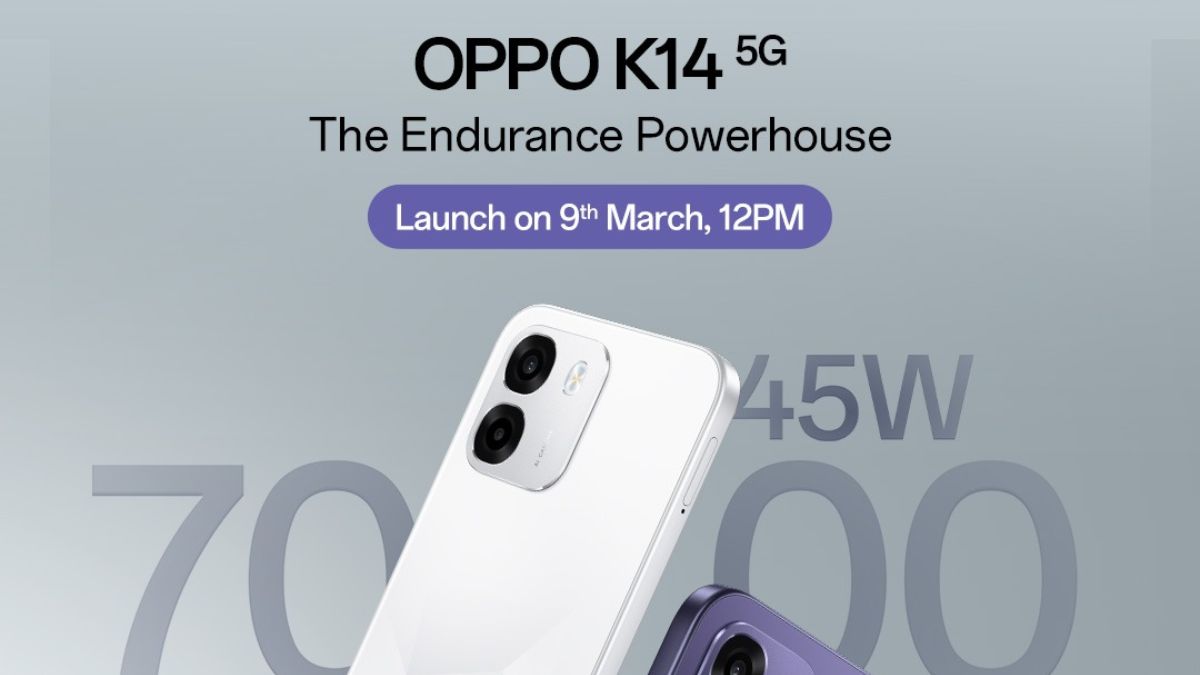 Oppo K14 5G - India Launch Poster