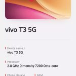 OriginOS 6 -Vivo T3 5G