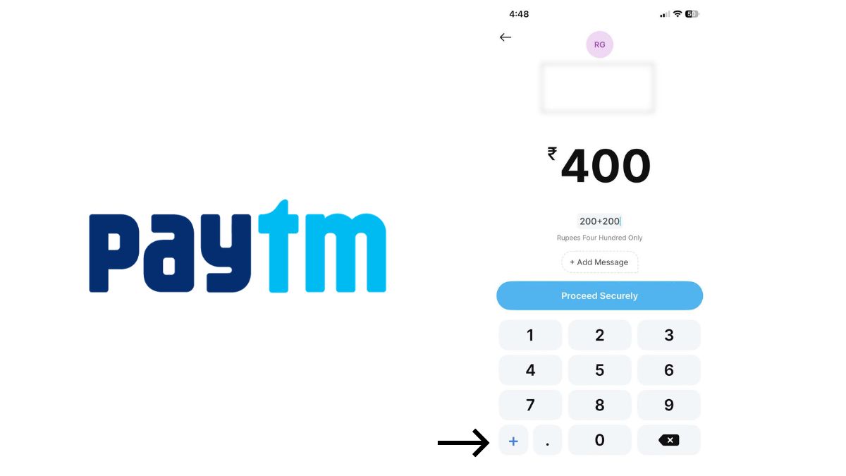PayTM Inbuilt Calculator