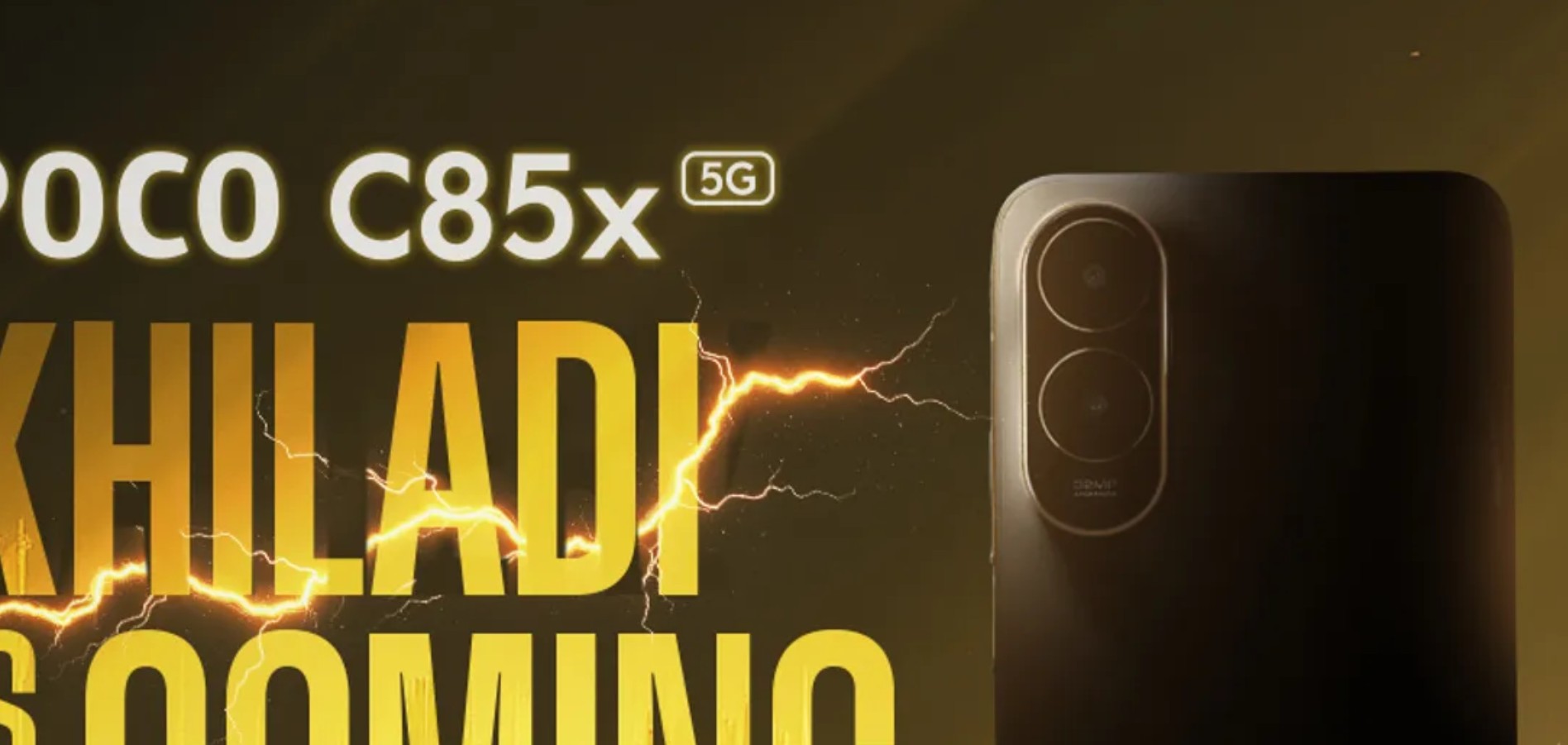 Poco C85x 5G Banner