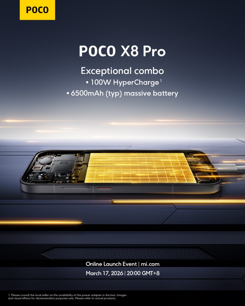 Poco X8 Pro - Battery Specs (Global)