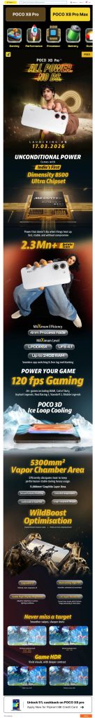 Poco X8 Pro - Flipkart