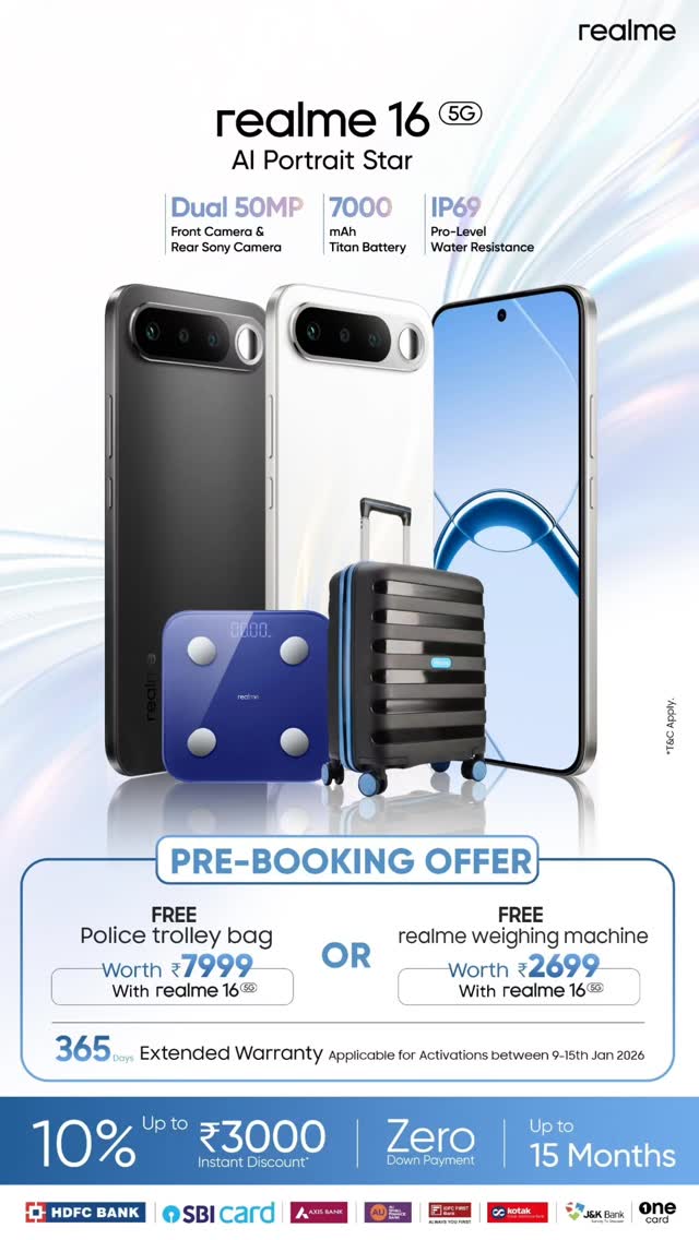 Realme 16 5G Offline Offers