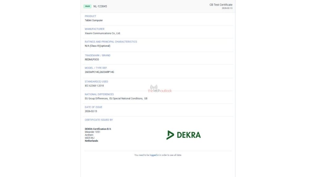 Redmi Pad 2 9.7 - DERKA along wth Poco Rebrand