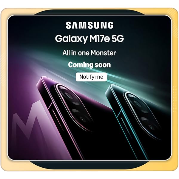 Samsung Galaxy M17e 5G - Amazon