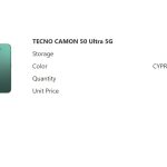Tecno Camon 50 Ultra - Cypress Green