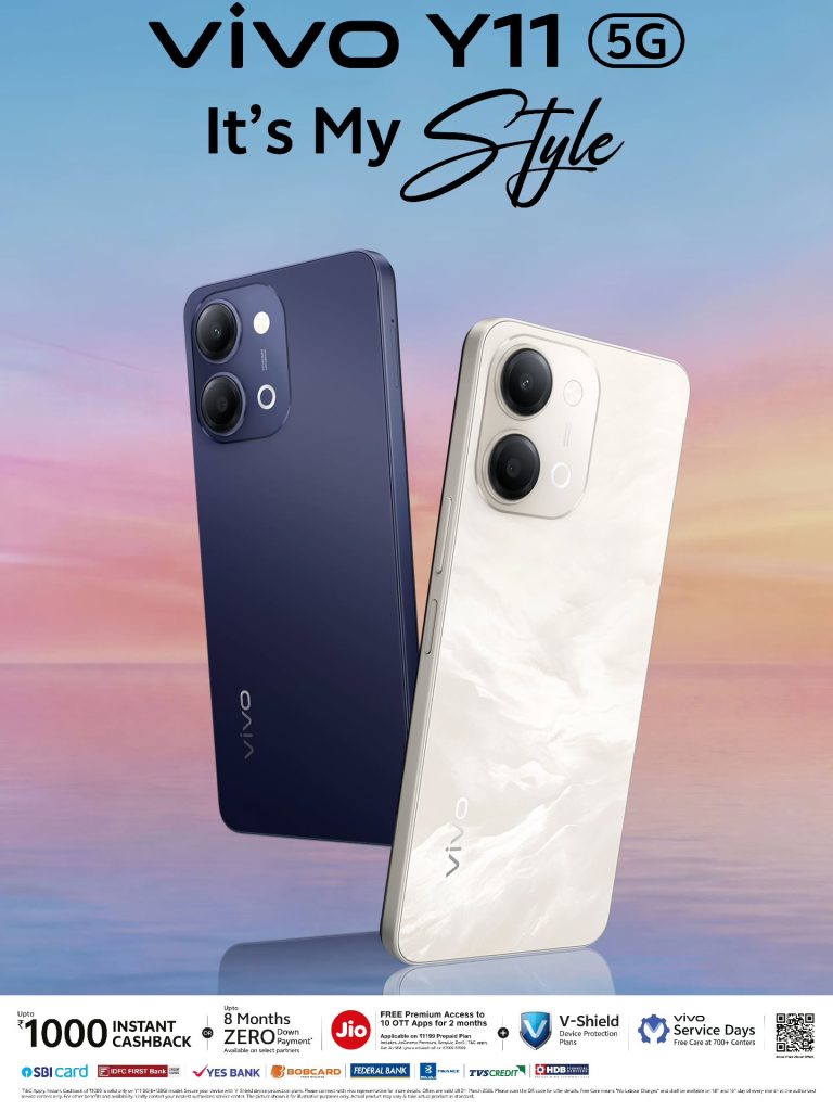 Vivo Y11 5G - India Banner Offline