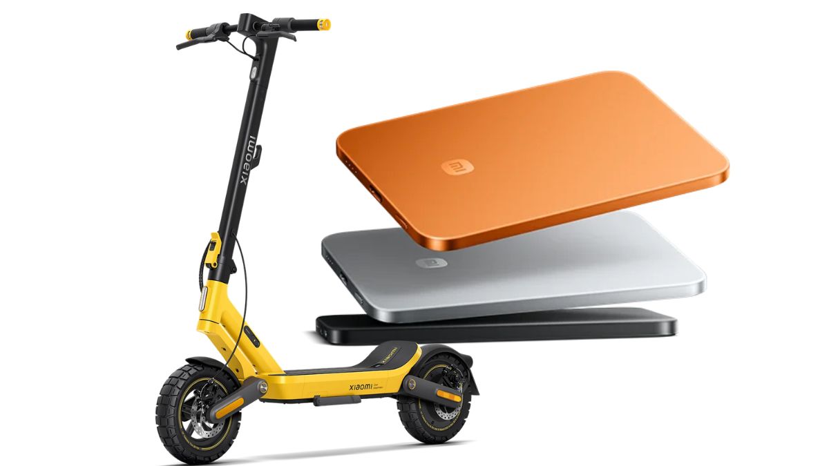 Xiaomi Electric Scooter 6 Ultra and Xiaomi Ultrathin Magnetic Power Bank 5000 15W