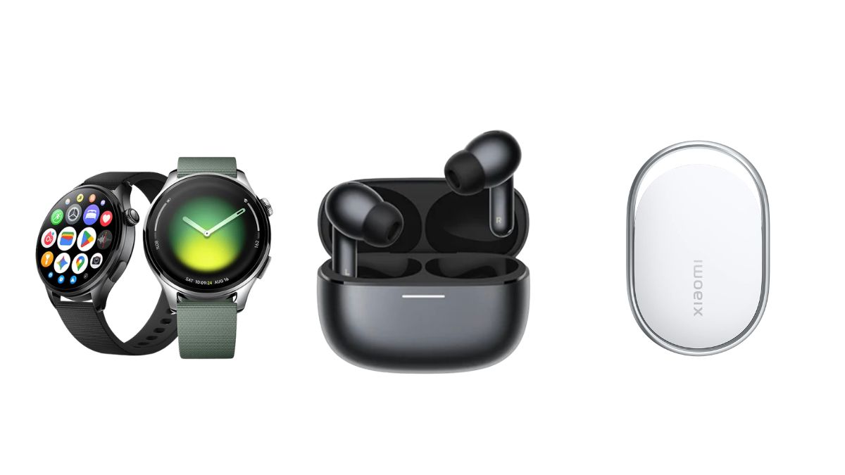 Xiaomi Watch 5, Redmi Buds 8 Pro and Xiaomi Tag