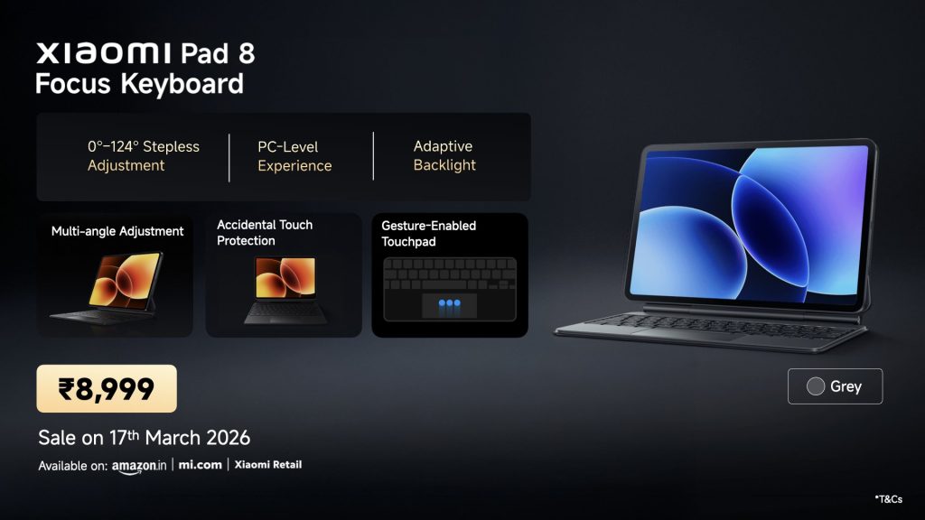 Xiaomi pad 8 Focus Keyboard
