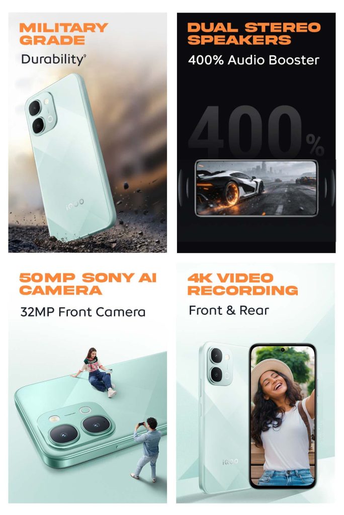 iQOO Z11x 5G - Camera and Audio Specs