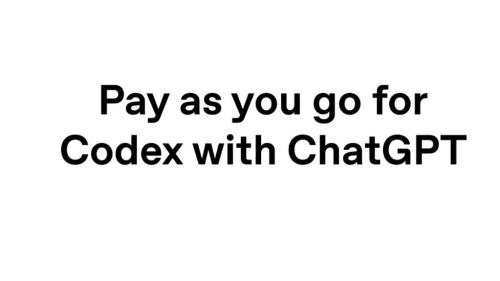 OpenAI brings usage-based pricing for Codex in ChatGPT Business and ...