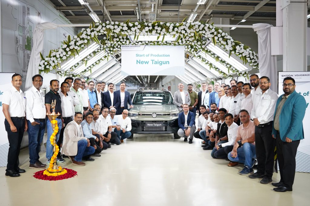 Facelift Taigun -2026 Production Plant Pune