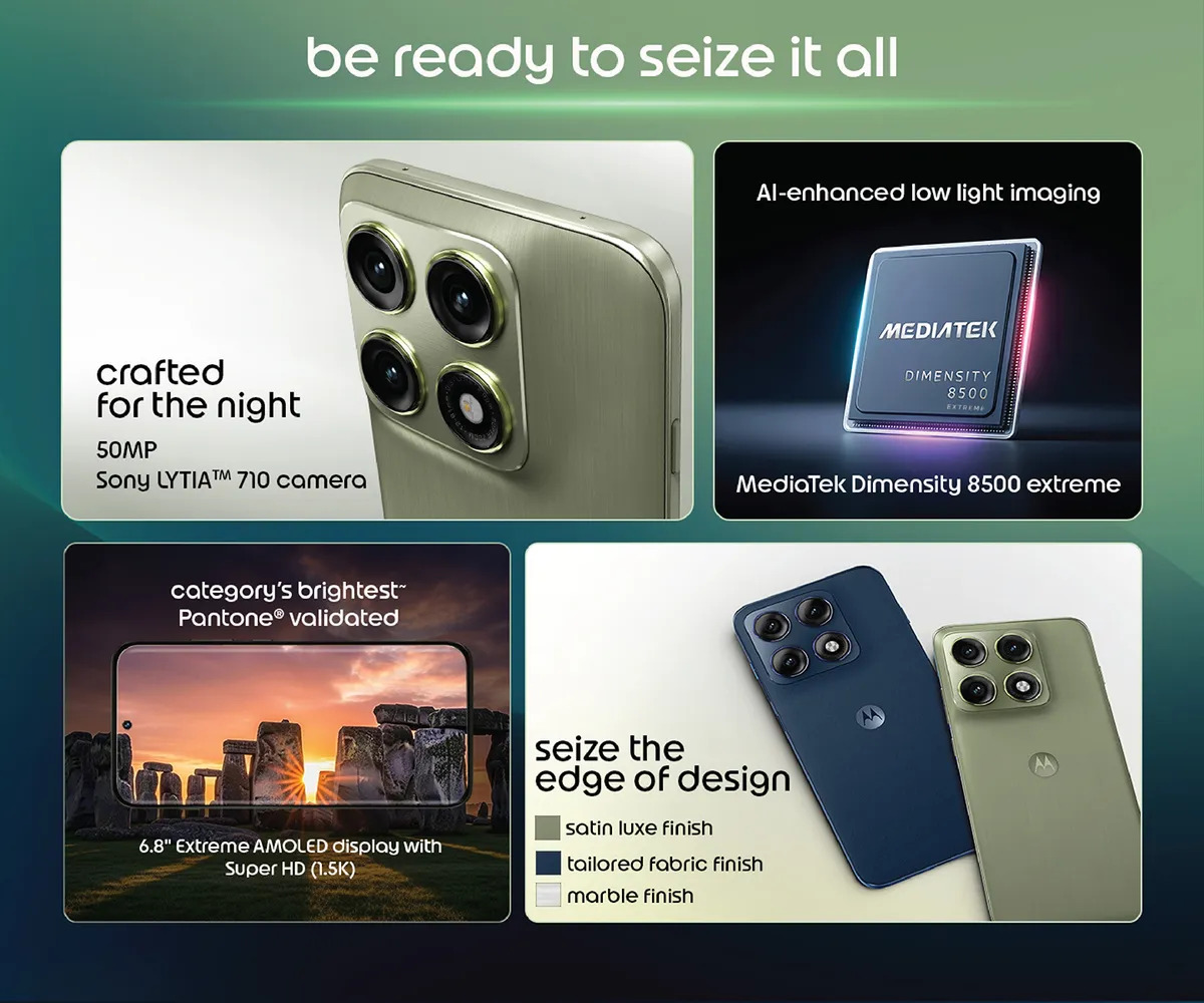 Motorola Edge 70 Pro - Specs