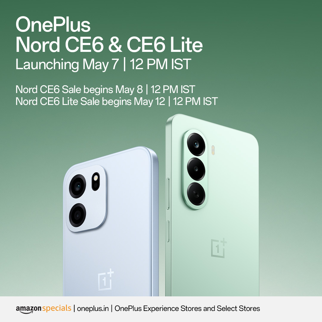 OnePlus Nord CE 6 Series open Sales Date