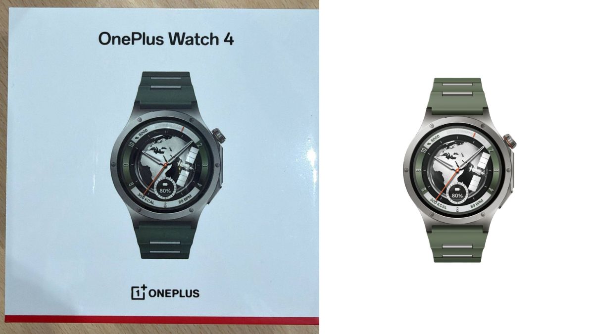 OnePlus Watch 4 Image Revealed via Retail Box and Google Play Console
