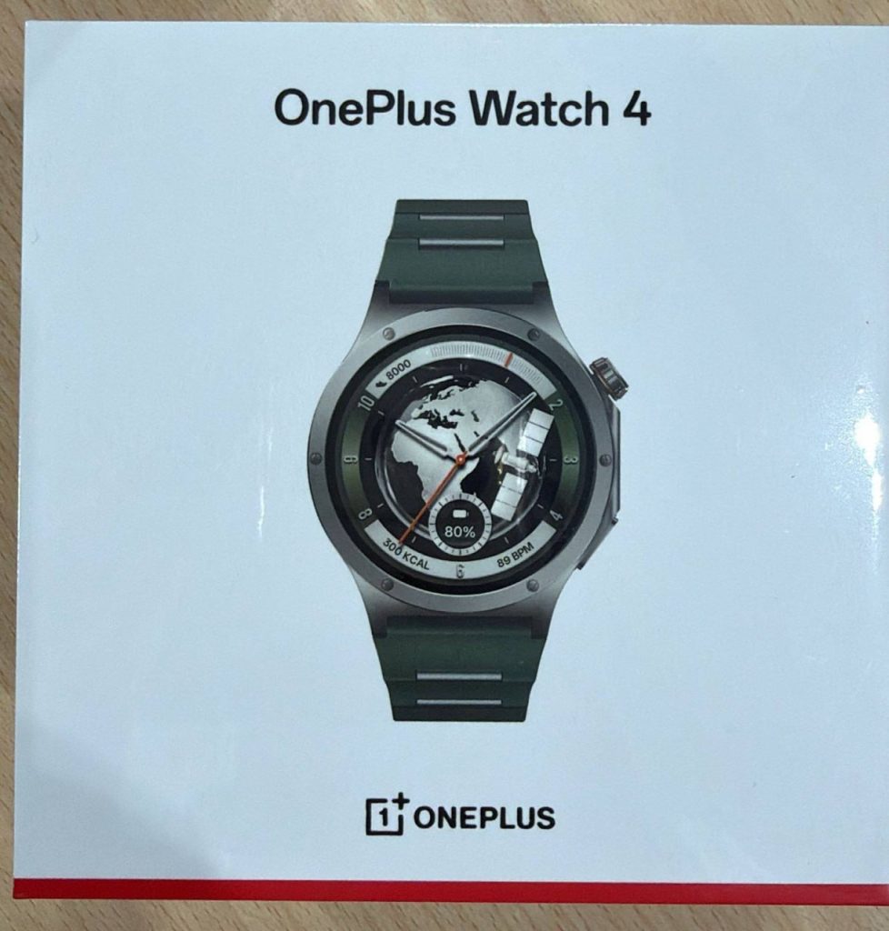 OnePlus Watch 4 - Retail Box Unit Images