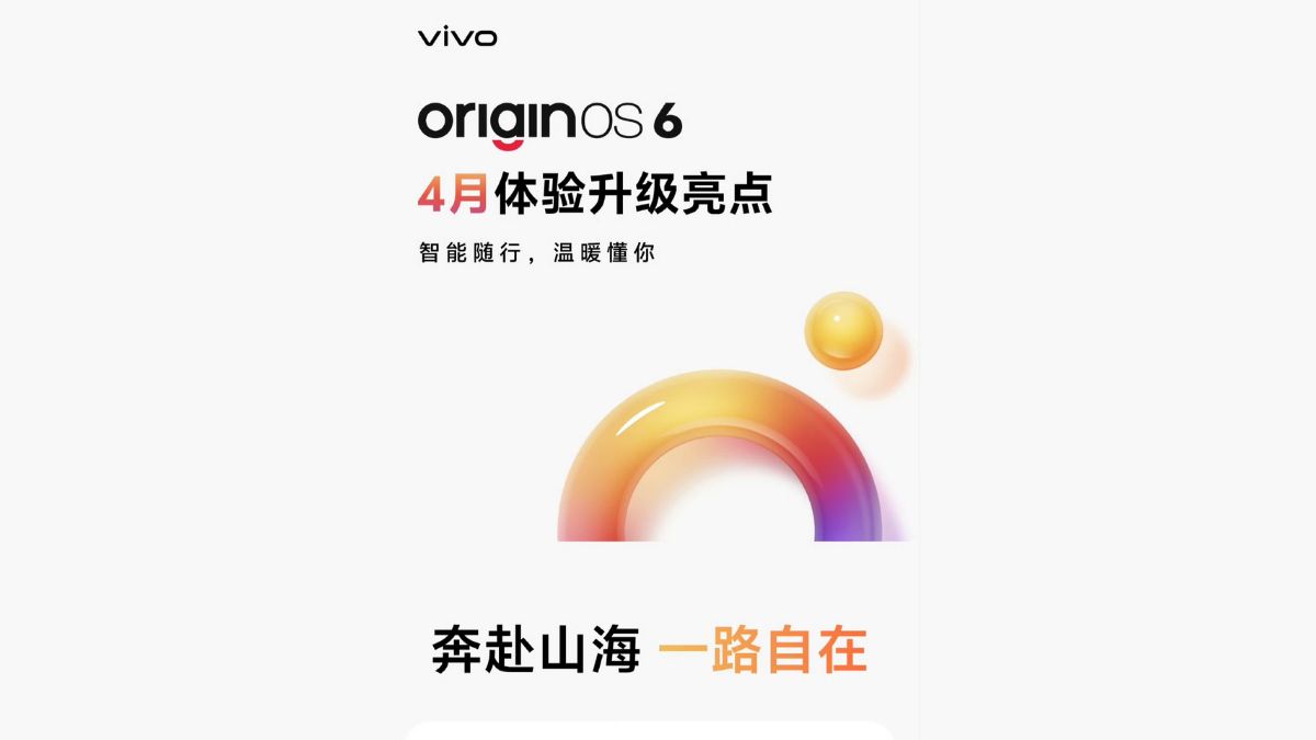 OriginOS 6 April 2026 Update China
