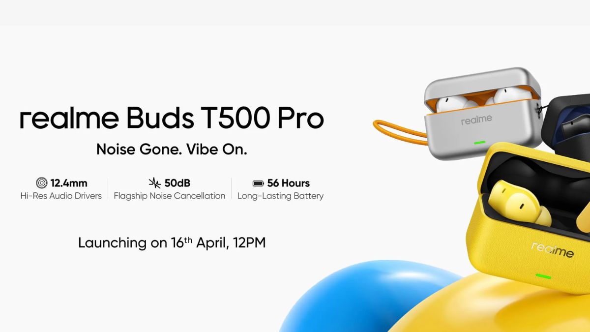 Realme Buds T500 Pro - Banner