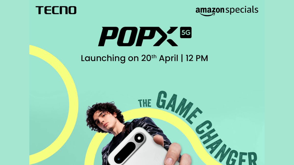 Tecno Pop X 5G - India Launch Banner