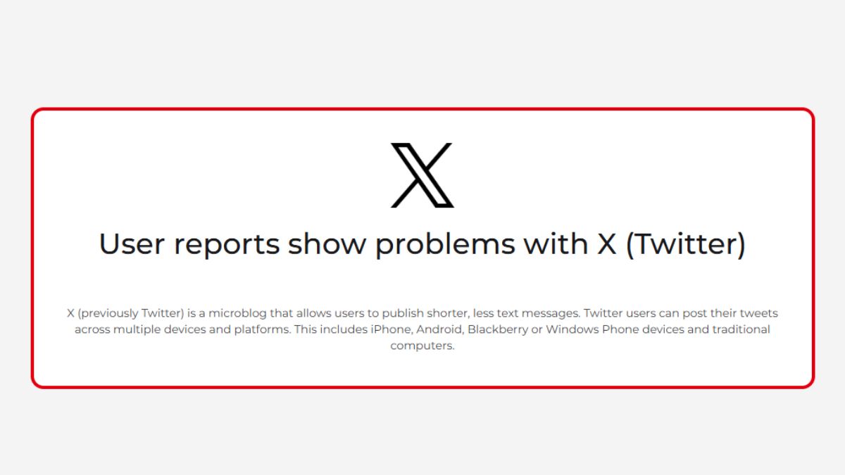 X Post Issues on Web