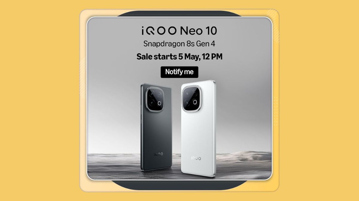 iQOO Neo 10 Two New Colours for India