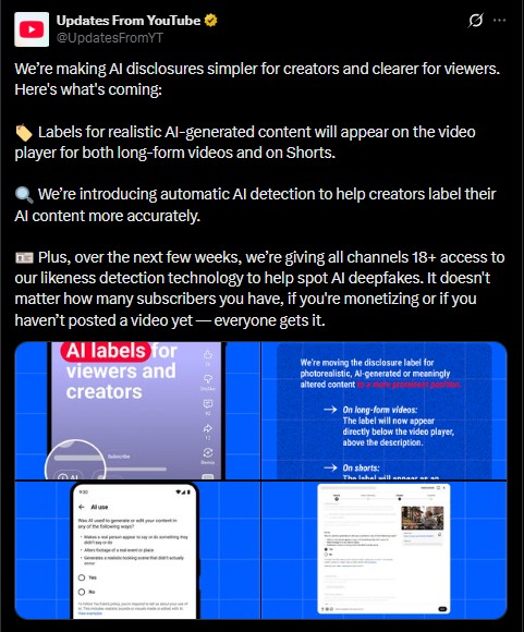AI Disclosure