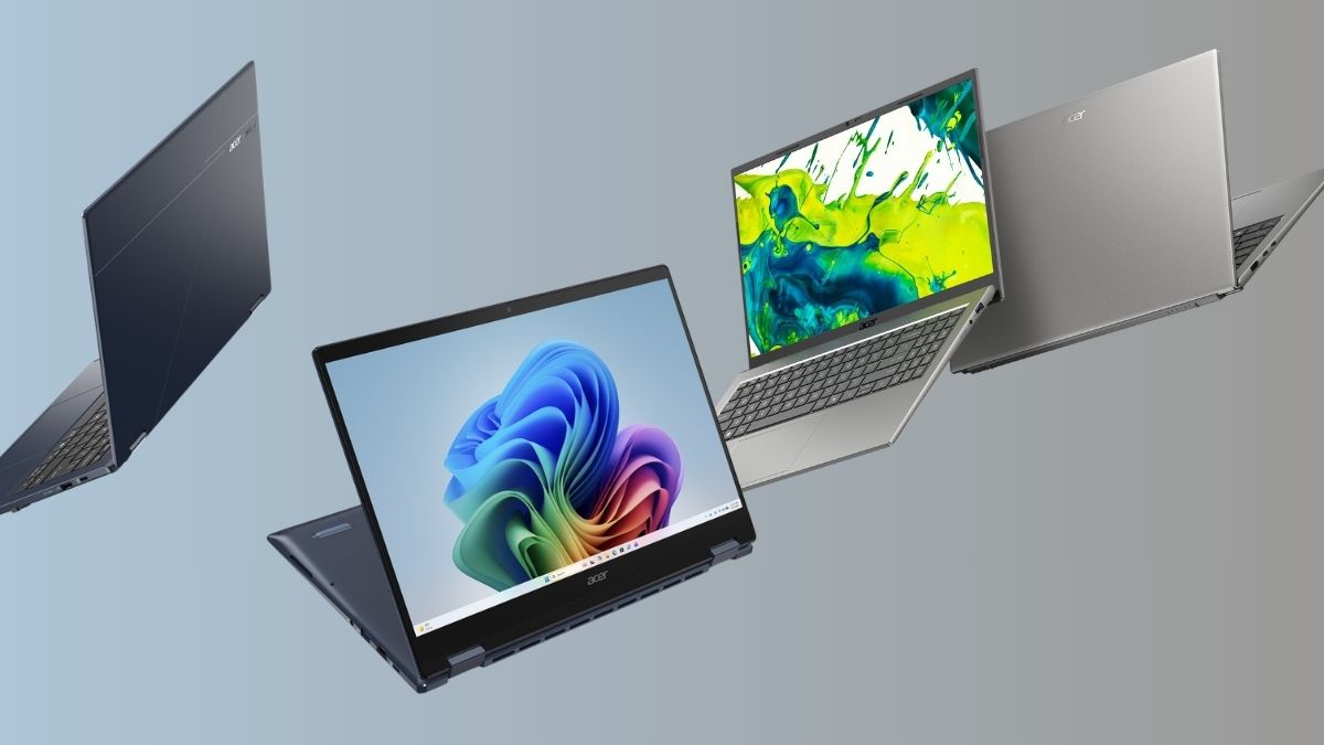 Acer Swift Spin 14 AI and Aspire Go 15