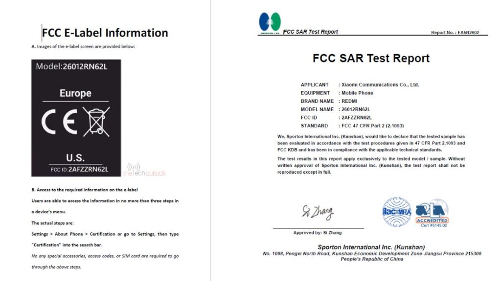 Alleged Redmi 17 Spotted on FCC