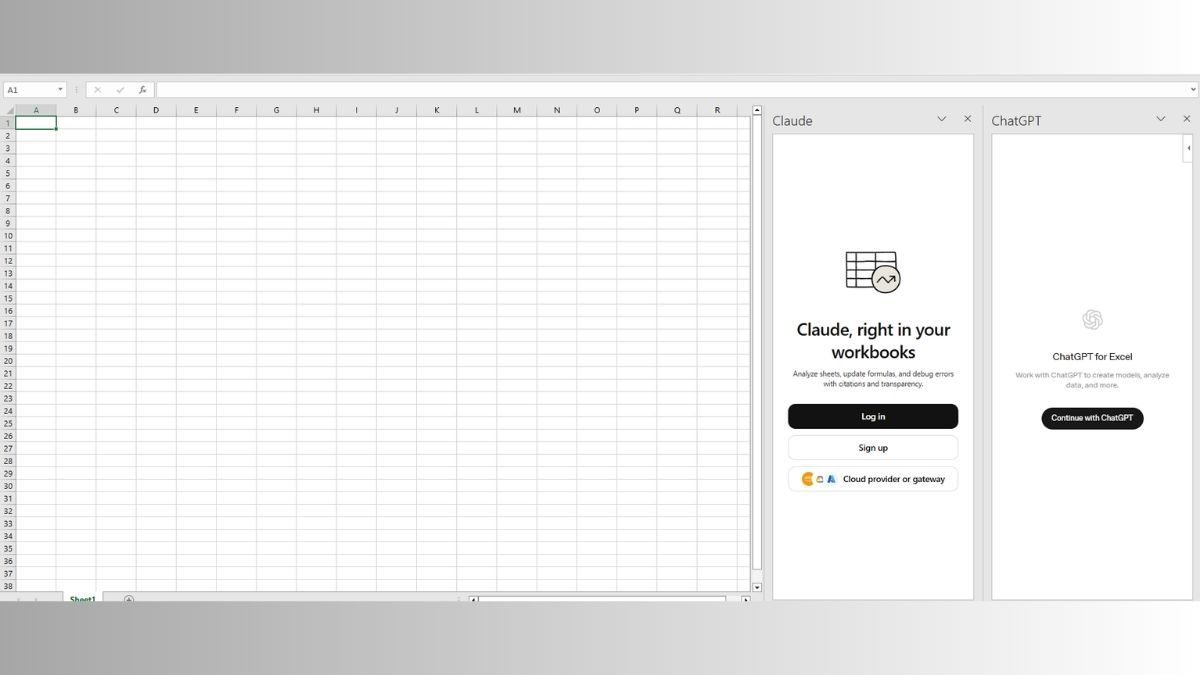 ChatGPT and Claude for Excel - Feature
