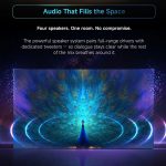 Xiaomi TV FX Mini LED features