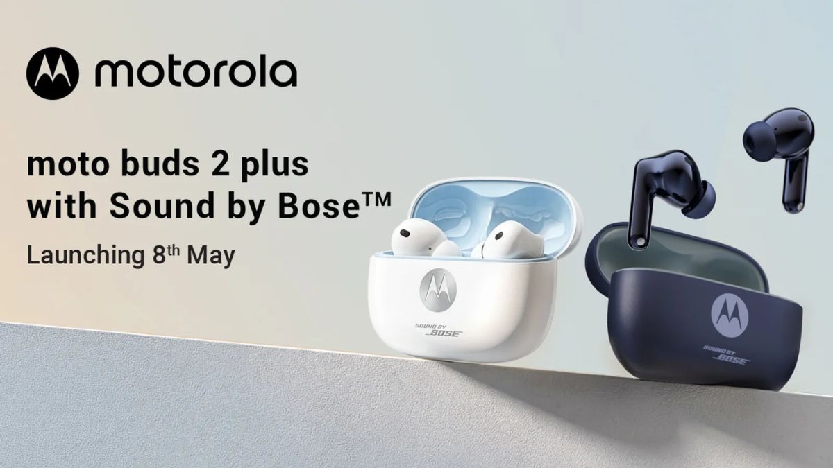Moto Buds 2 Plus - India Launch 8th May 2026