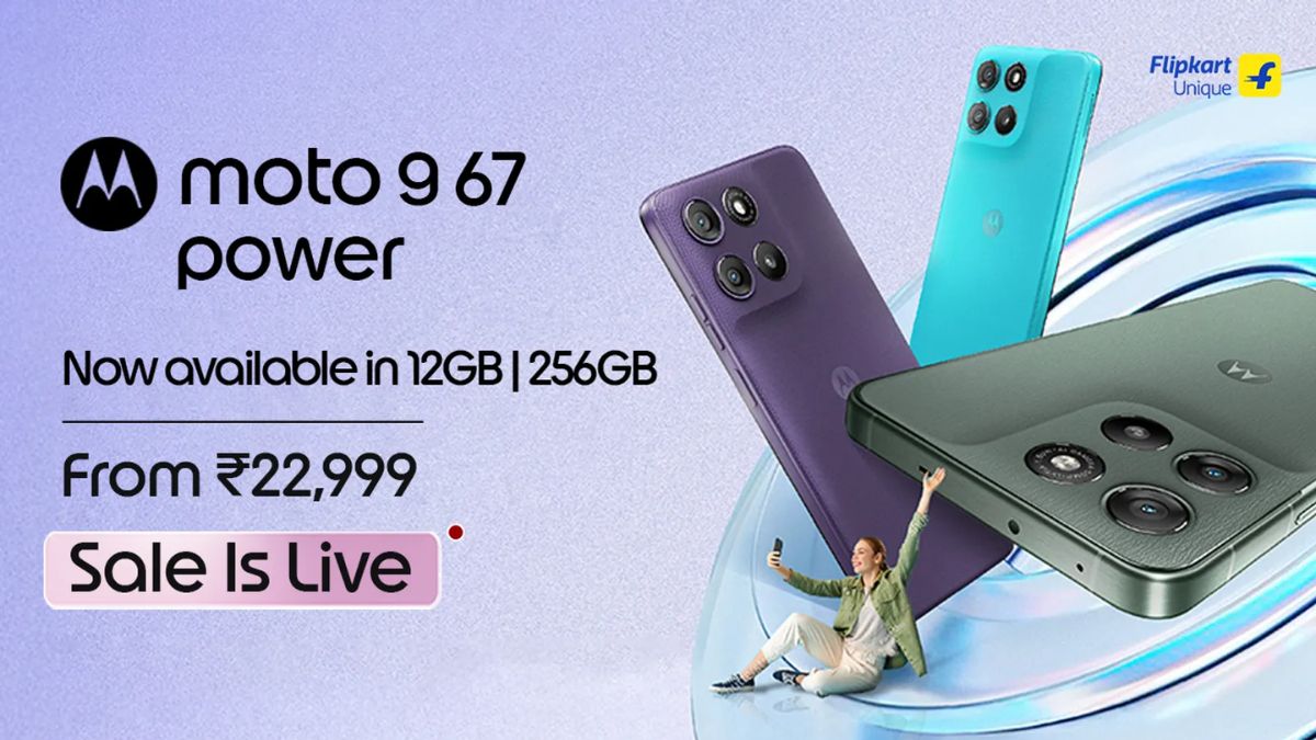 Moto G67 Power 12GB and 256GB